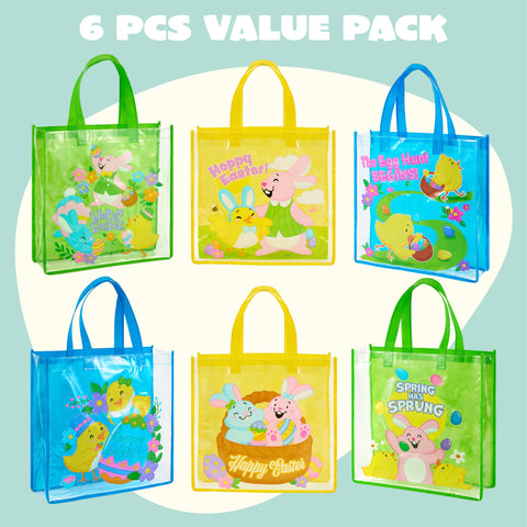 JOYIN rabbit design tote bag with handles for easy carrying