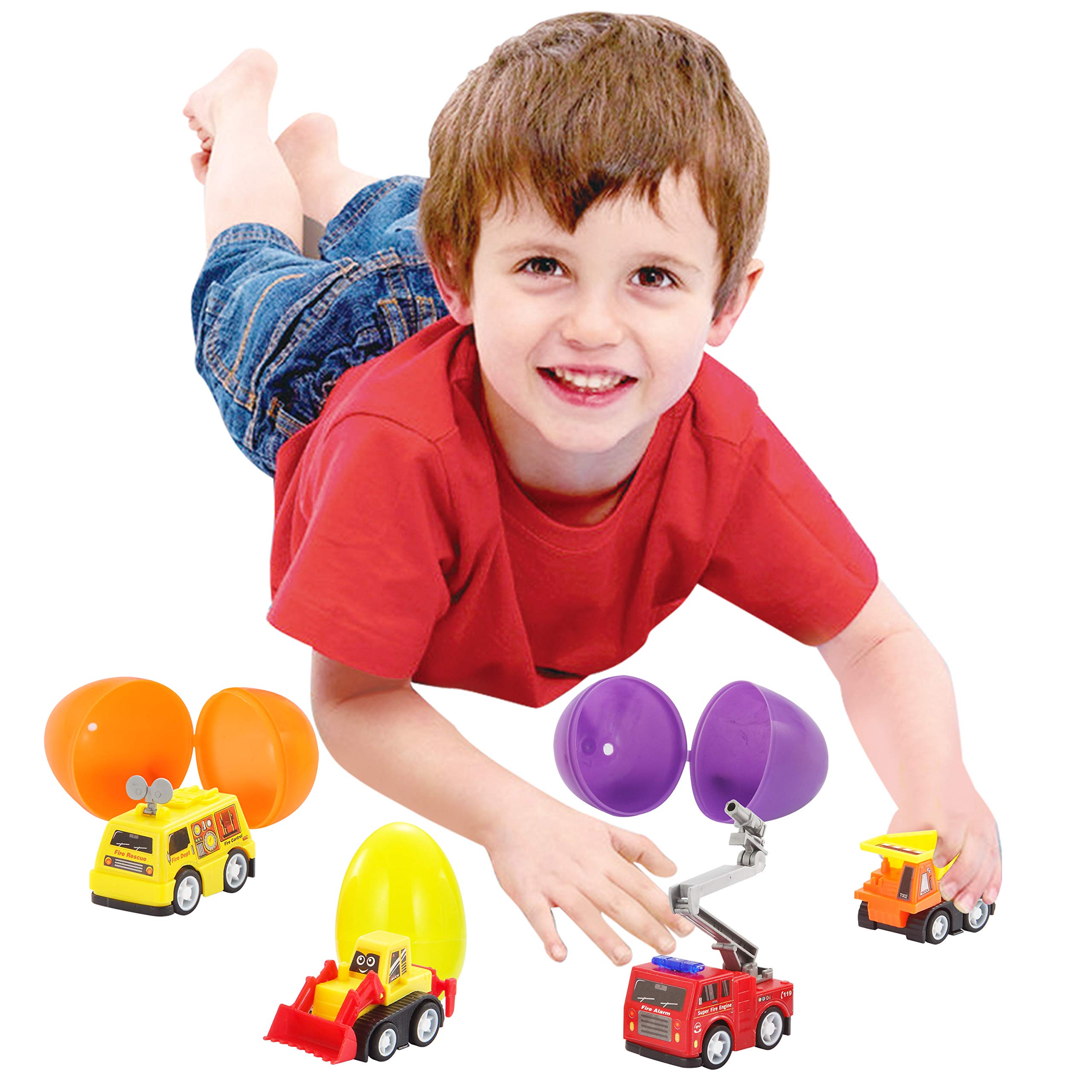 JOYIN 24-pcs set makes giftable Easter baskets with ready-to-play toys.