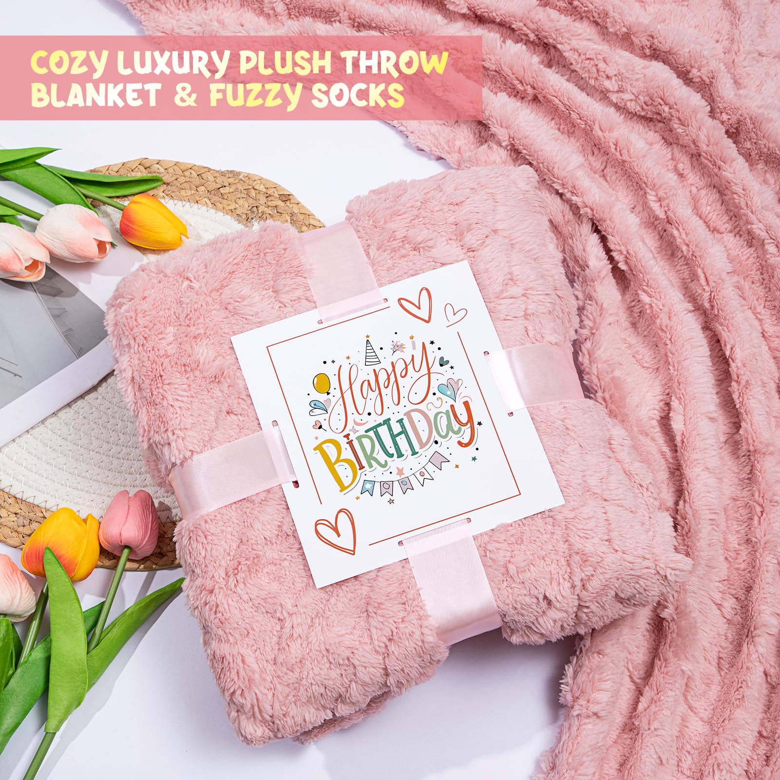 Joyliss fuzzy socks pair, plush warmth for relaxed evenings