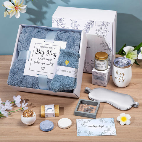 Joyliss handmade soap provides gentle cleansing in the care package.