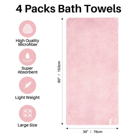 JOYMOOP bath towels ultra-soft close-up highlights gentle touch.