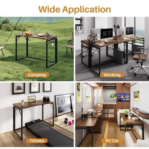 JOYMOOP portable desk suitable for camping and road trips.
