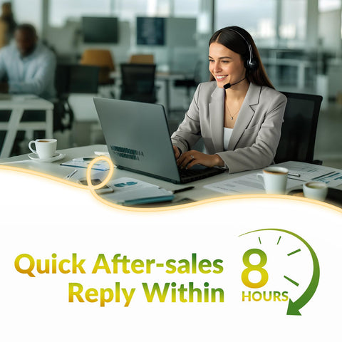 JoyMuse responsive support within eight hours for help.