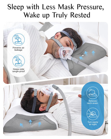 Joynox CPAP pillow breathable pillowcase enhances cooling