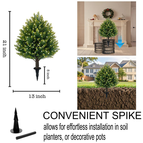 JoyPower two-pack outdoor indoor decor ready to use straight from box.