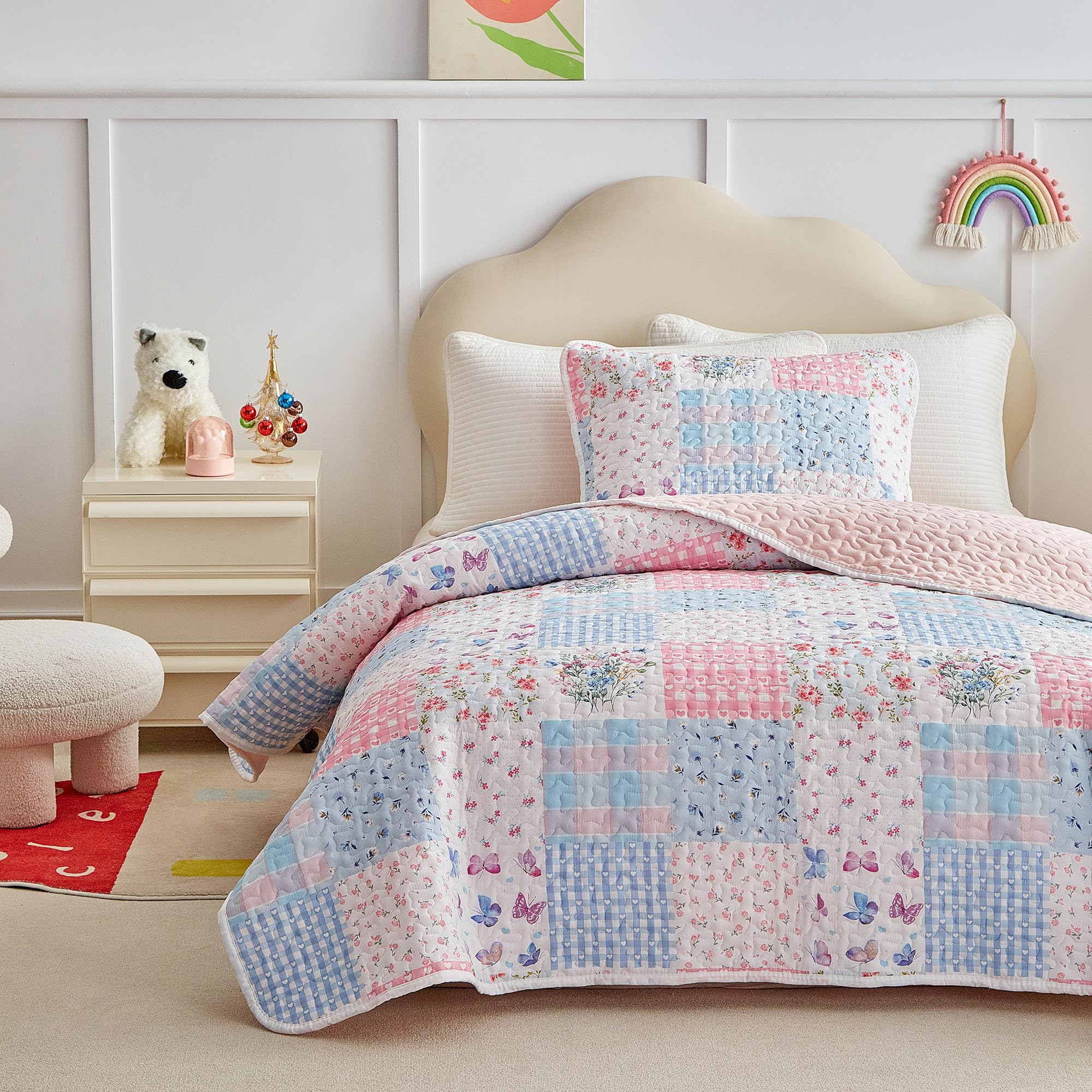 Joyreap outer fabric texture featuring 800TC double-brushed material