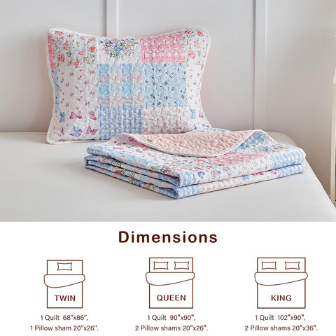 Joyreap sham 20x26 coordinates with the quilt