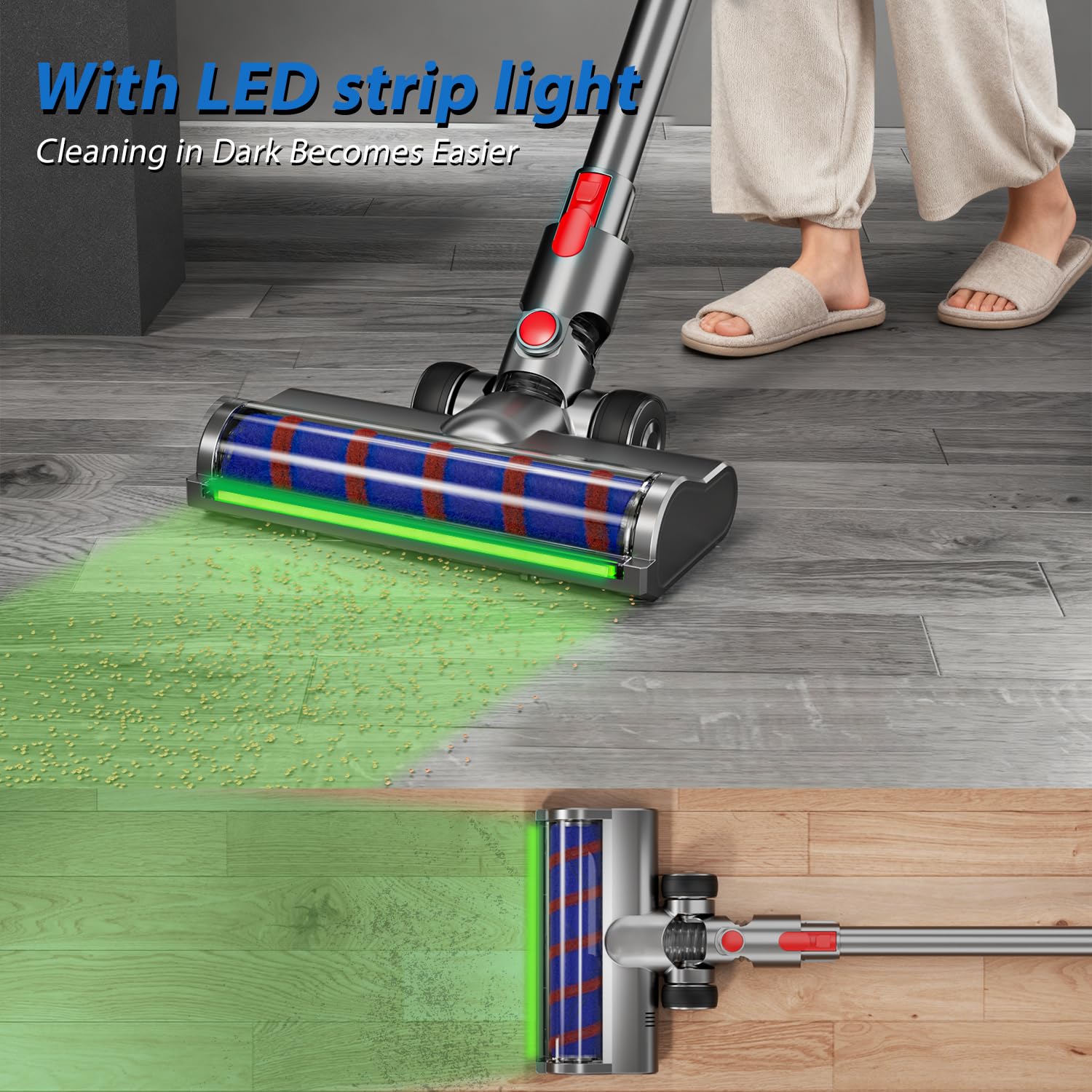 JOYSIHO carpet-roller head lifts hair on low-pile carpets