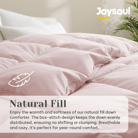 JoySoul queen size comforter corner tabs securing duvet cover