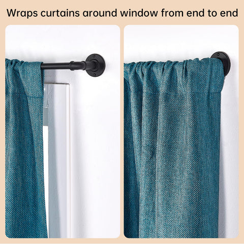 JoyUltra adjustable length from 35 to 75 inches excluding finials