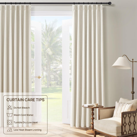 Joywell 96-inch curtains ideal for bedrooms and home theaters
