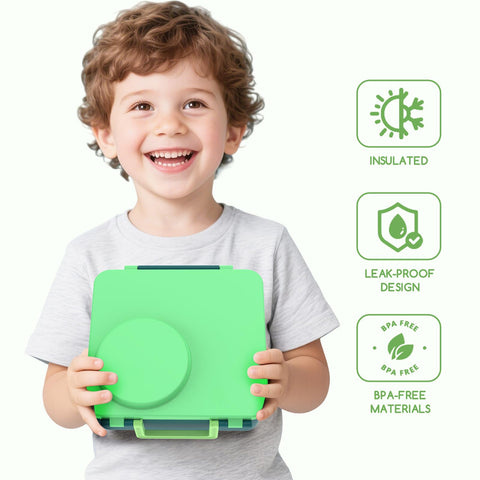 JoyYum bento box kids dishwasher-safe design for easy cleaning