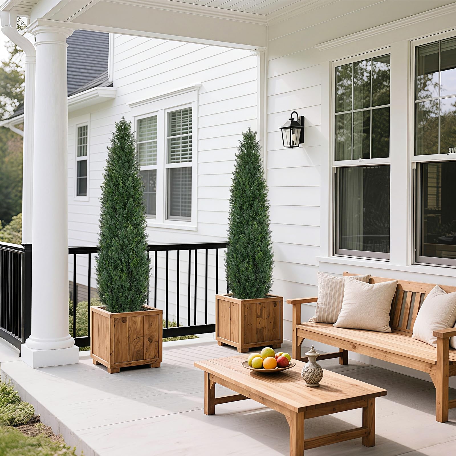 jozhenju cedar topiary low-maintenance decor that stays fresh year-round.