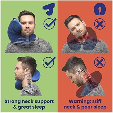 J-Pillow patented worldwide signifies a unique comfort solution.