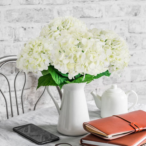 JPSOR package of 40 hydrangea heads for easy decor