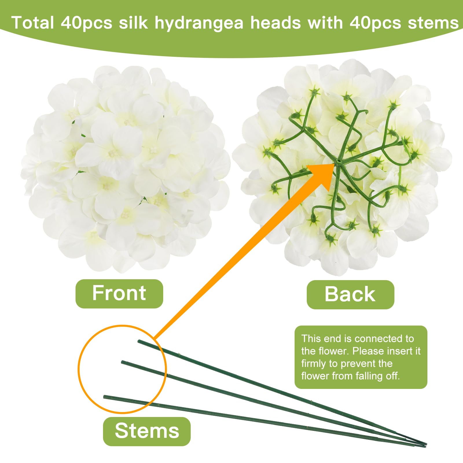 JPSOR 8-inch bendable stem with iron wire for versatile arrangements