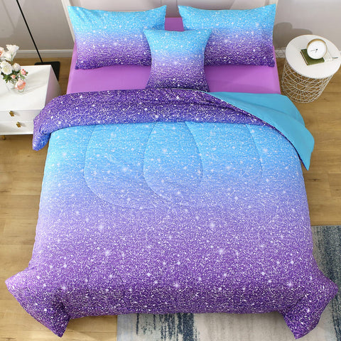 JQinHome twin bed layout with fitted and flat sheets neatly arranged.