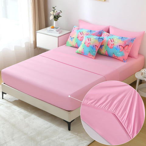 Soft microfiber fabric texture from JQinHome bedding.