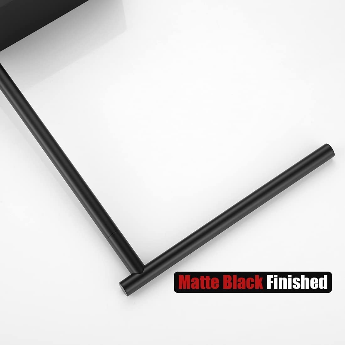JQK HTT170-PB matte black finish adds contemporary style to spaces.