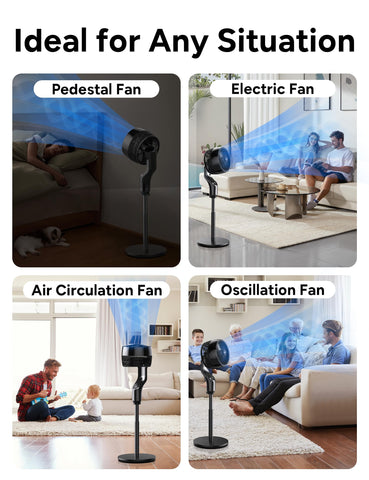 JRD fan delivers 100ft air reach for large rooms