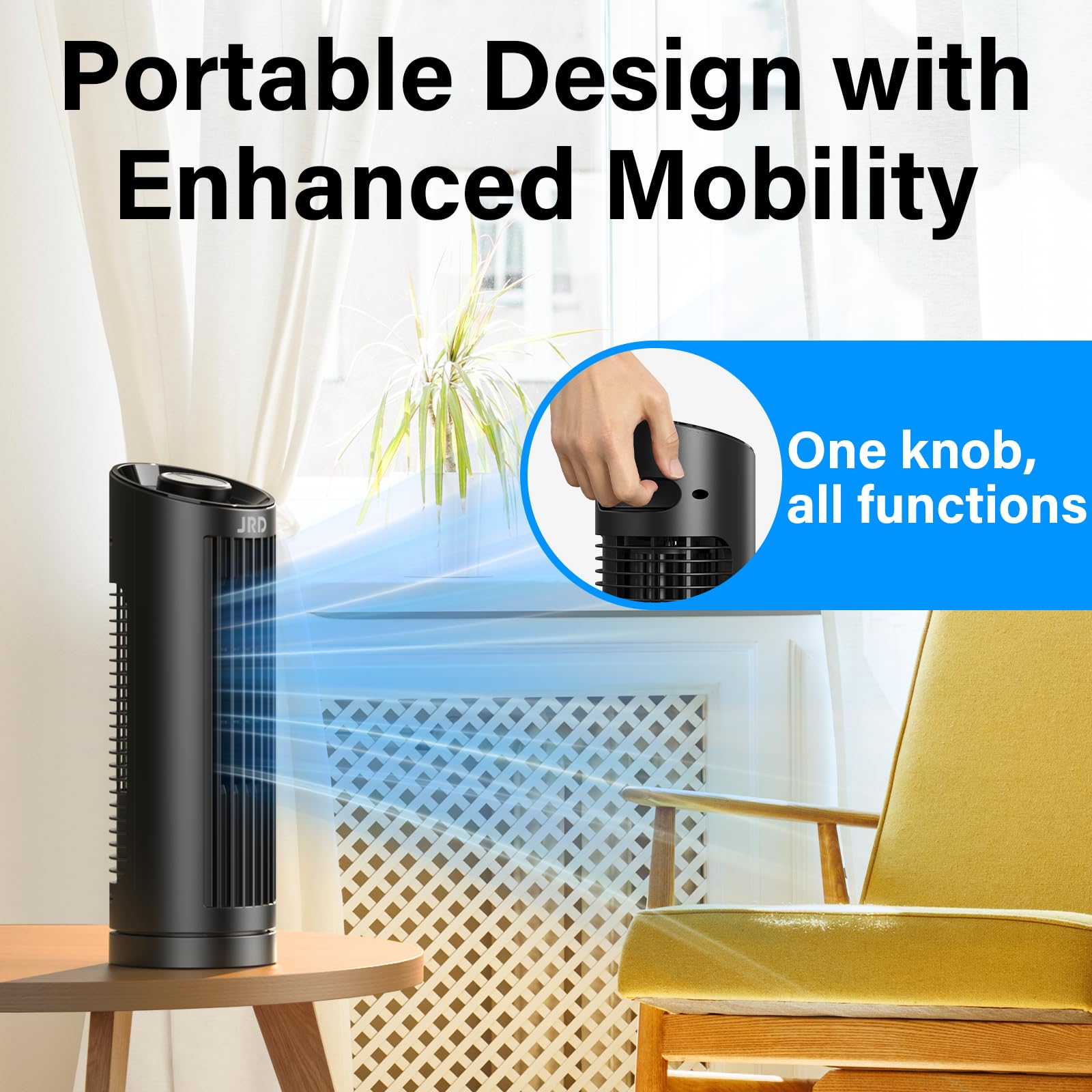 JRD safety features include overheating protection for peace of mind.