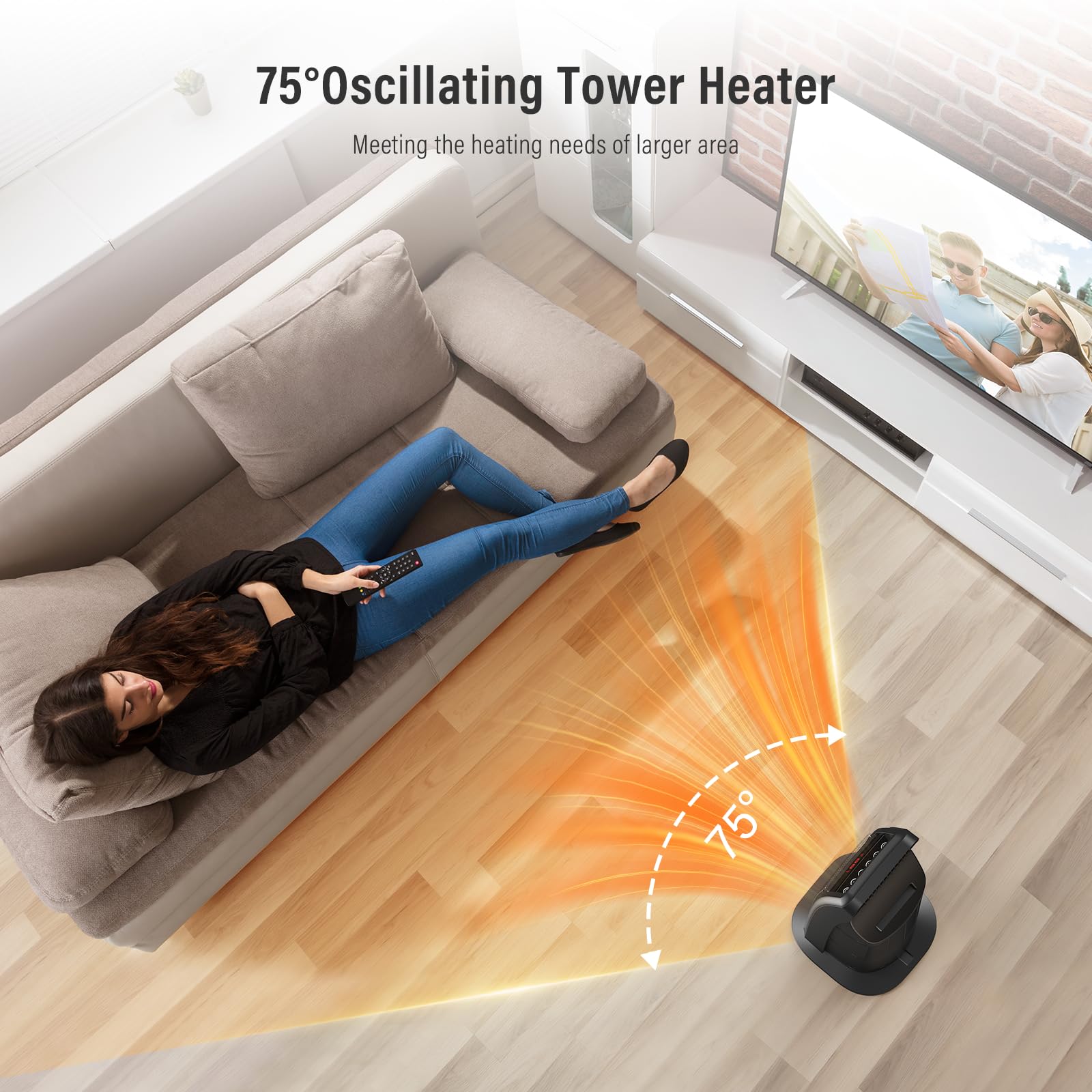 JRD eco mode maintains steady heat while saving energy