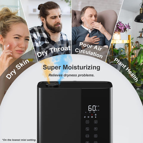 JRD humidifier 12H timer for scheduled use