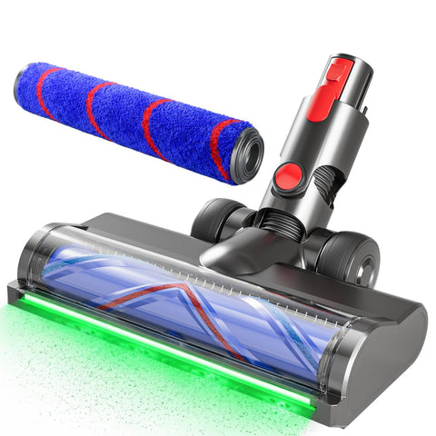 Jruav Dyson replacement head with 180-degree rotation for versatile cleaning on hard floors