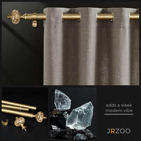 JRZOO complete set includes brackets and hardware for secure mounting