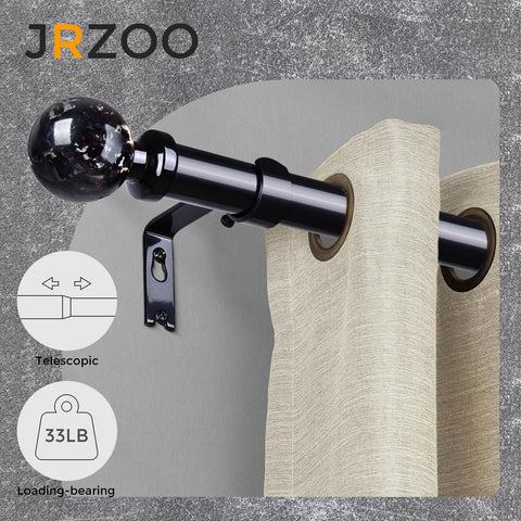 JRZOO compatible with tab, back tab, pocket, and grommet curtains.