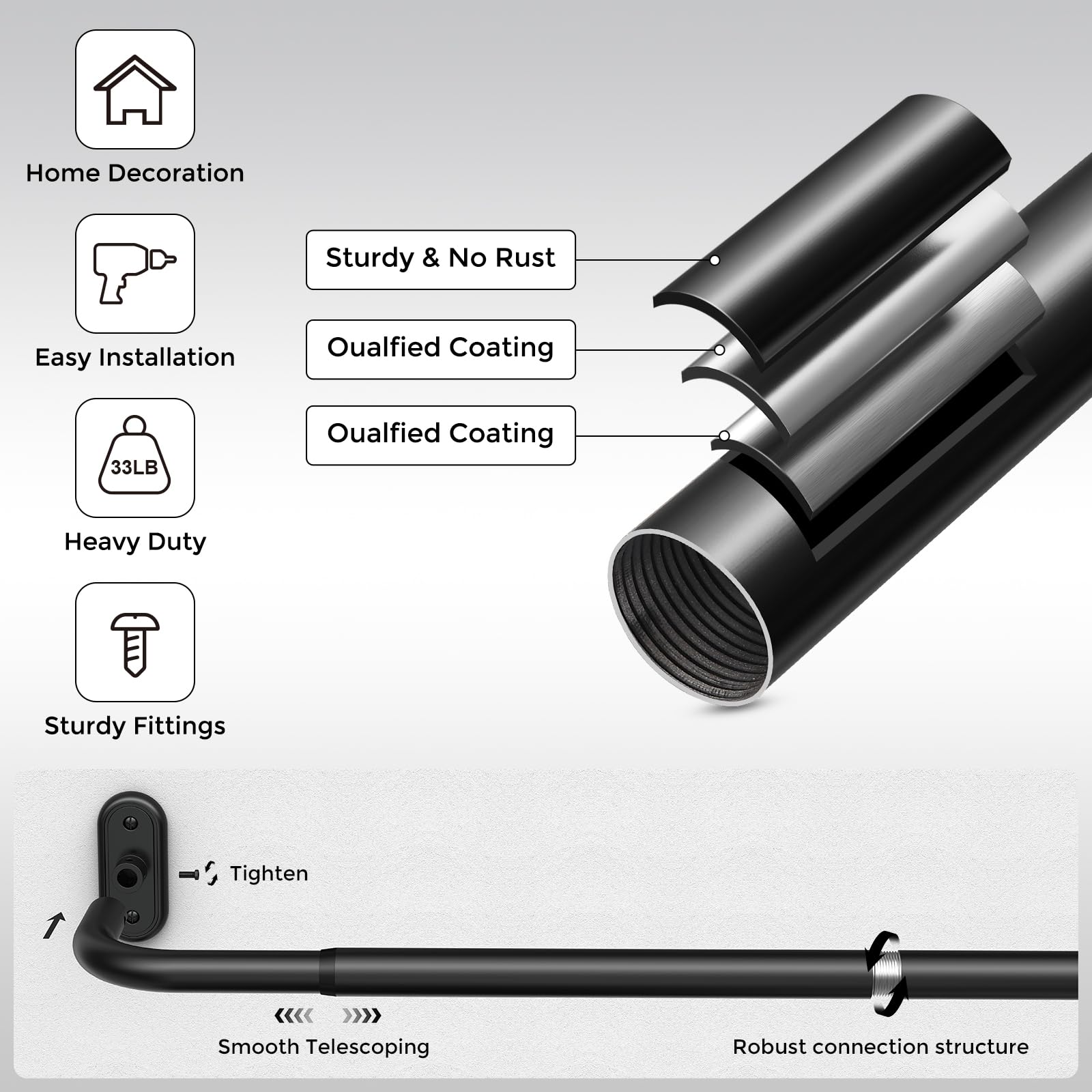 JRZOO metal finials deliver a modern minimalist finish with handcrafted detail.