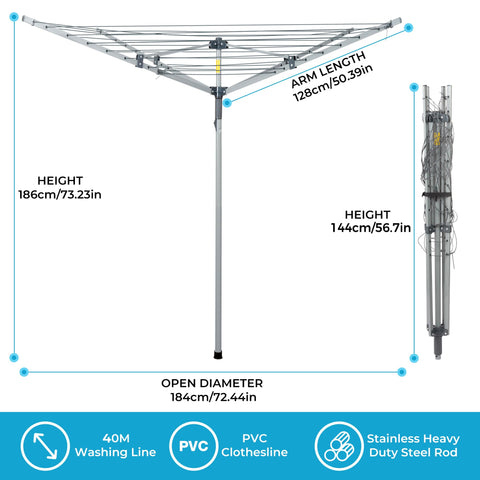 JS HANGER sturdy no rust steel arms ensure durable outdoor use