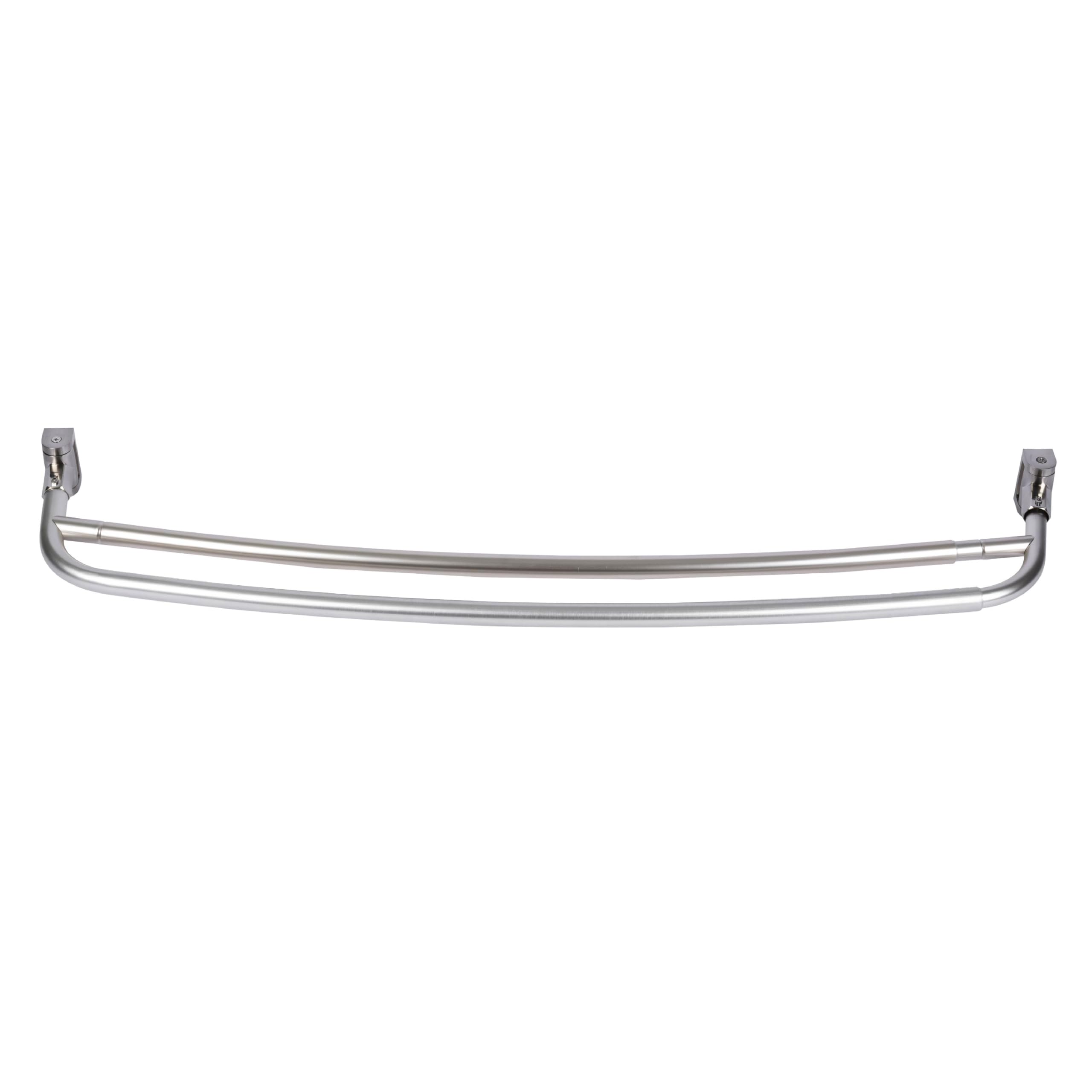 JS Jackson Supplies adjustable 44-70 inch shower rod for versatile shower spaces