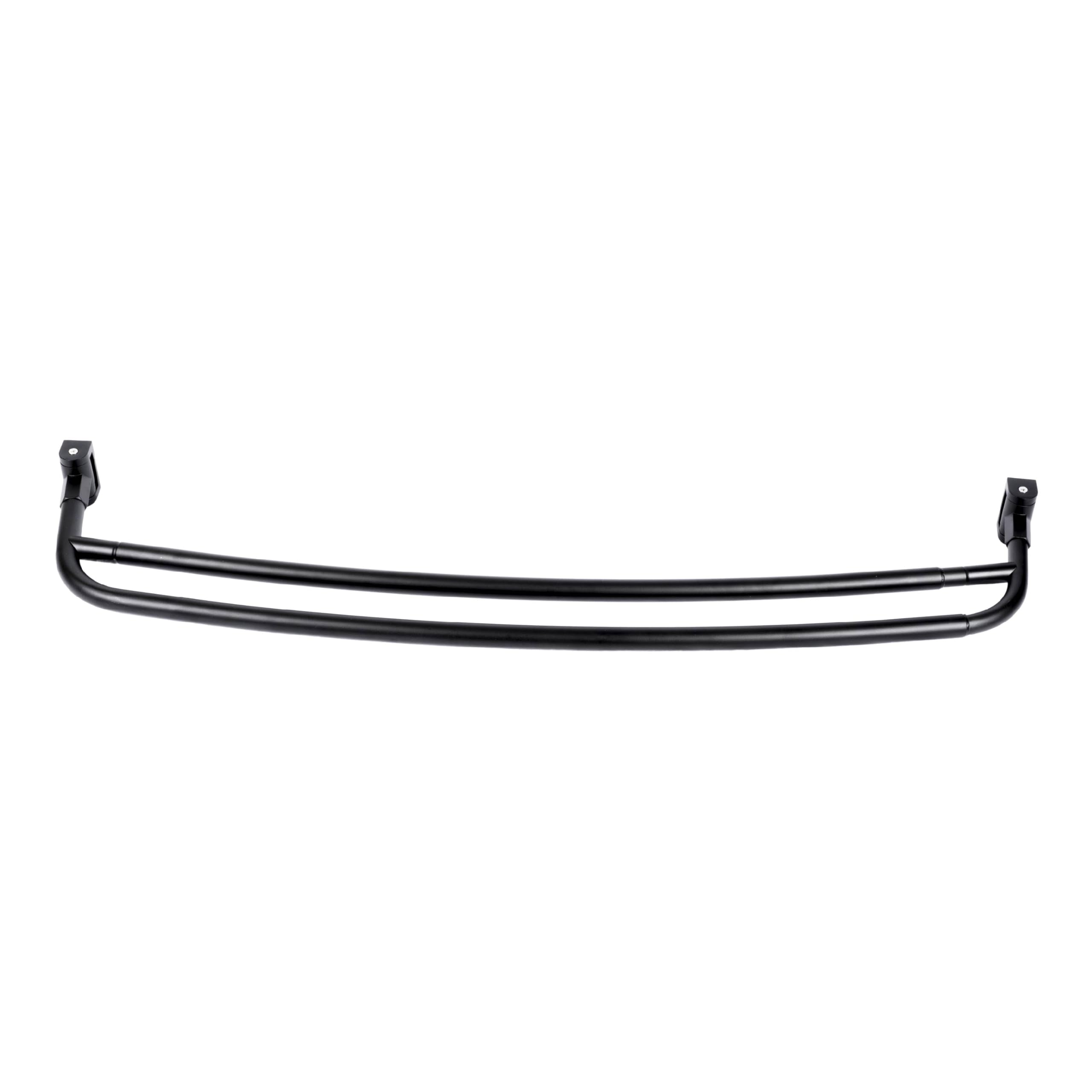 JS Jackson Supplies black finish aluminum rod adds modern style and rust resistance