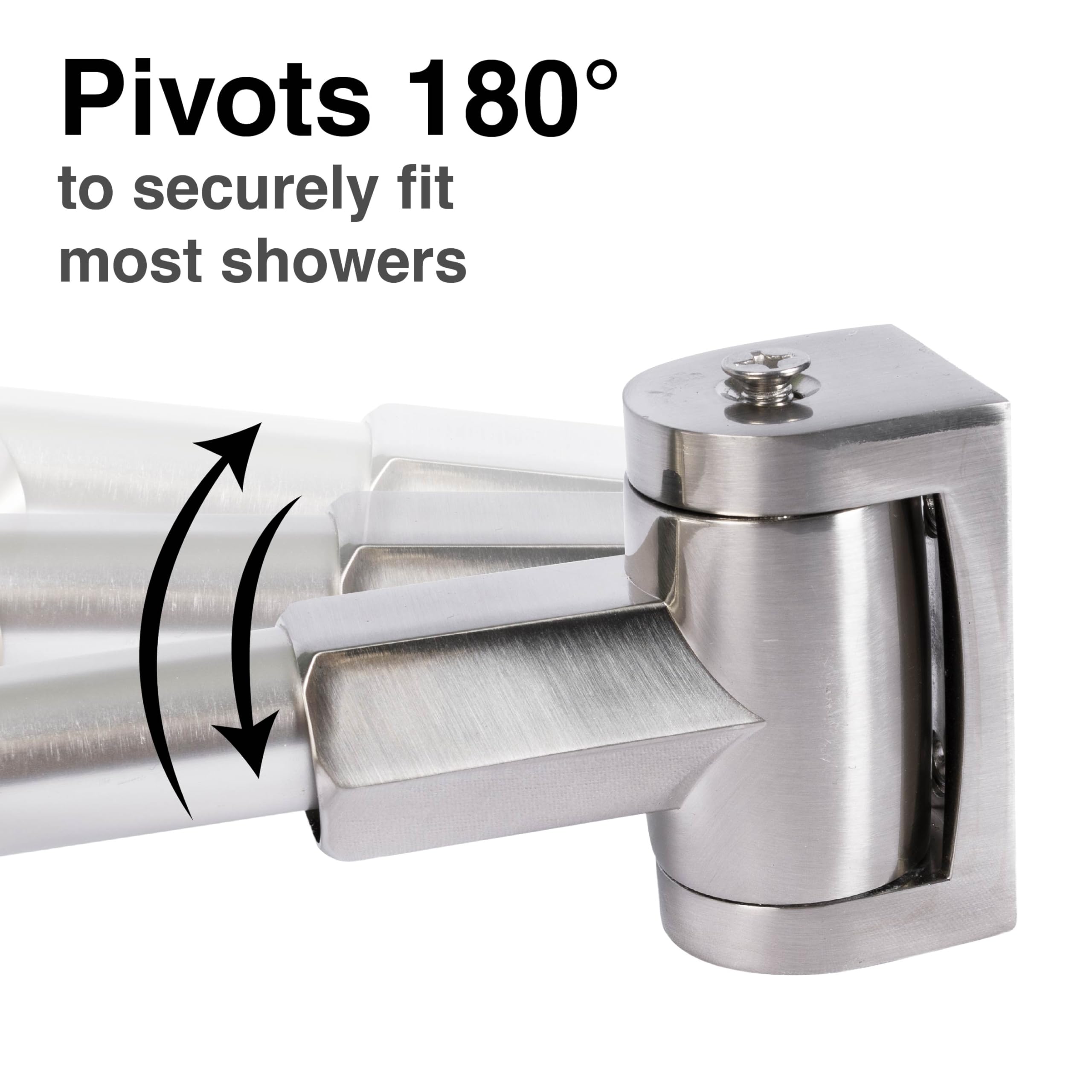 JS Jackson Supplies brushed nickel finish complements modern bathroom decor