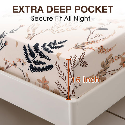 JSD Boho Floral pattern closeup showing vibrant details and decor versatility