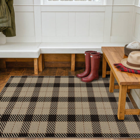 Packaging creases on roll relax after unrolling JTJ rug