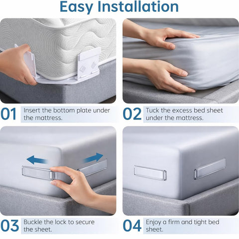 JTNFSH durable base and thick sidewalls deliver a strong grip for sheet security.