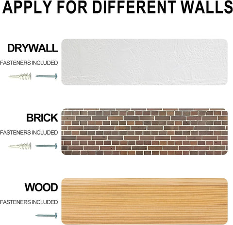 Jubilander wall shelves quick-install kit for fast setup