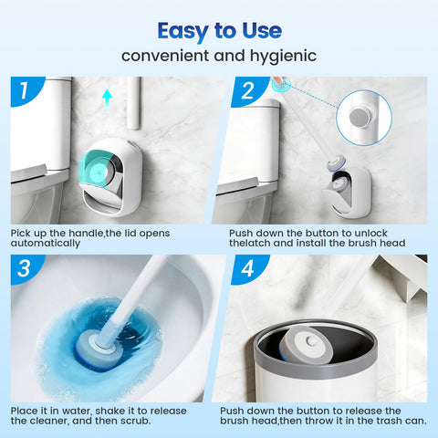 JUDRDO three-layer disposable head design improves scrubbing efficiency