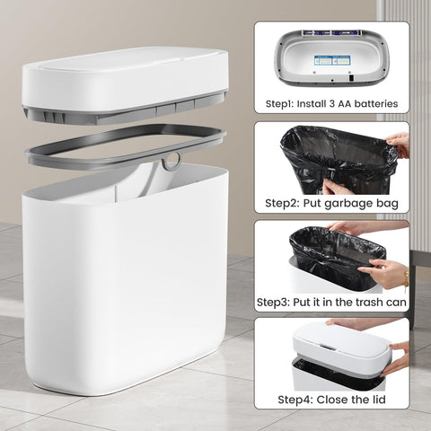 JUDRDO bag fixing ring keeps liners neat and secure