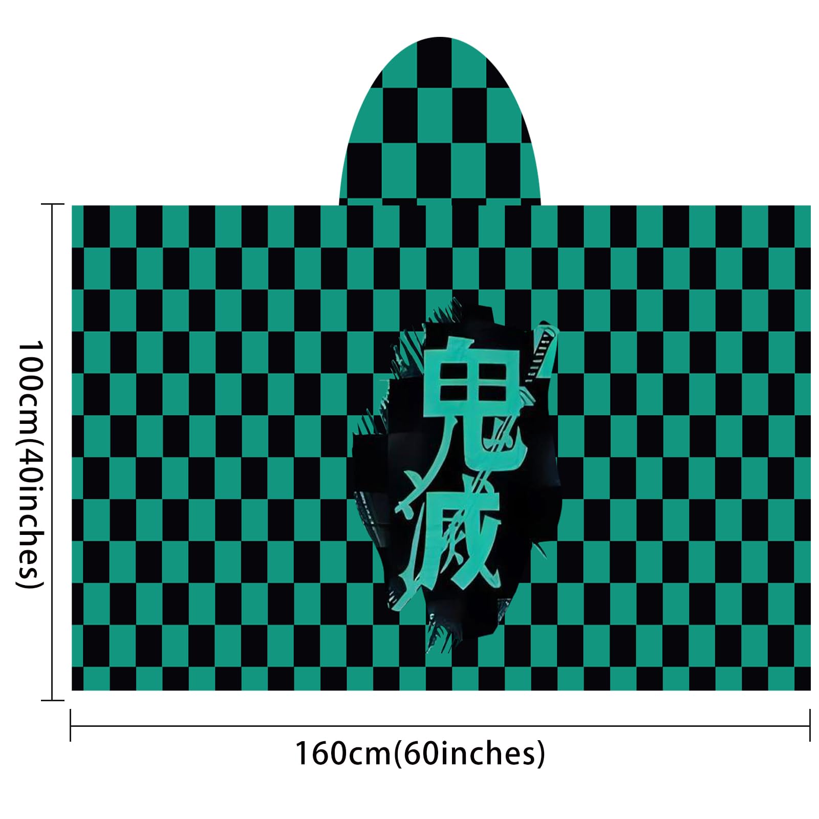 Juejuezi green hooded blanket emphasizes soft, breathable comfort.