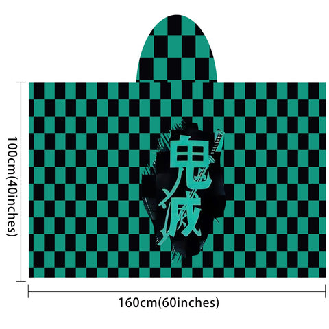 Juejuezi green hooded blanket emphasizes soft, breathable comfort.