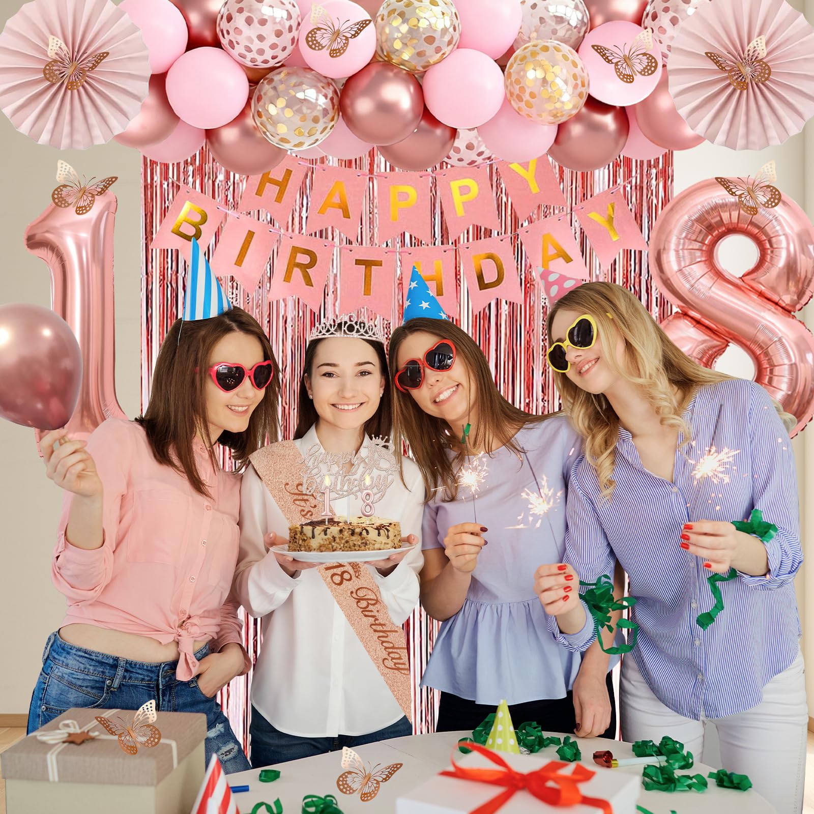 Juesly 40-inch 18 balloon makes a bold party focal point