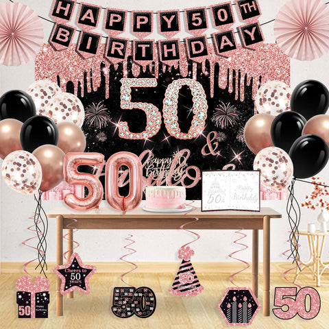 Juesly hanging swirls in rose gold create dynamic decor and ambience