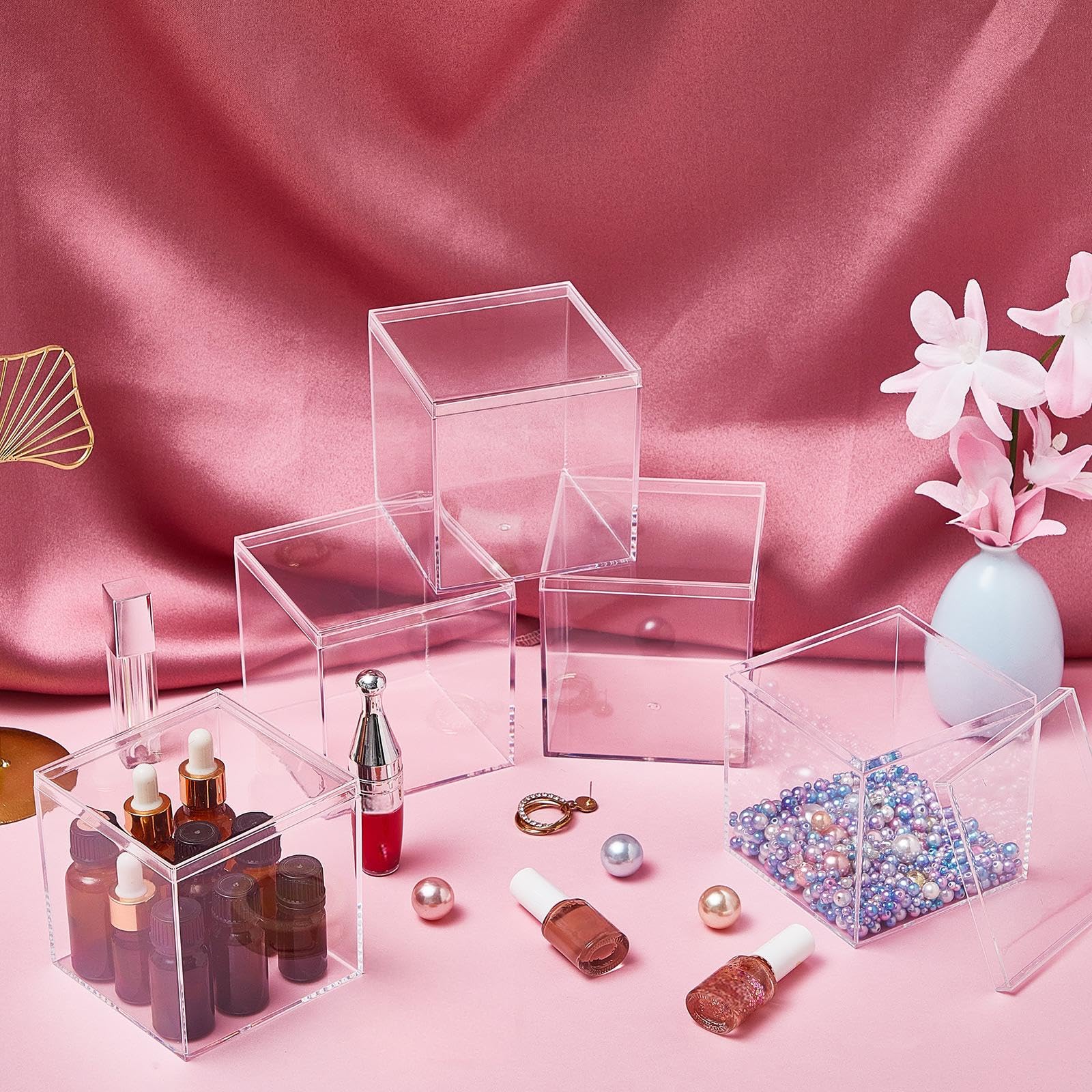 Juexica clear candy box for party favors and display