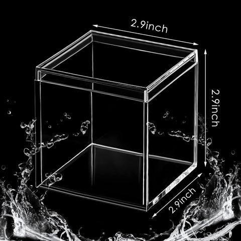 Juexica small storage box for cosmetics and jewelry display