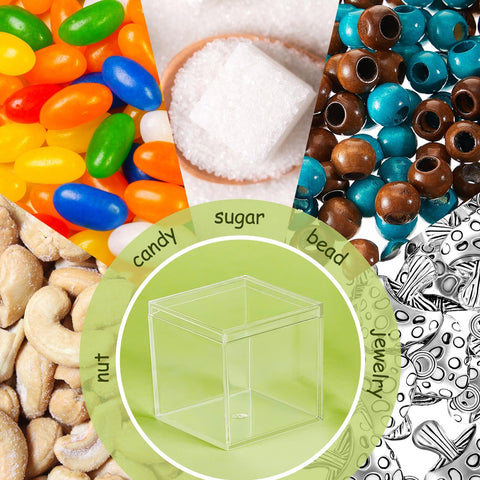 Juexica lid-covered transparent box for compact storage