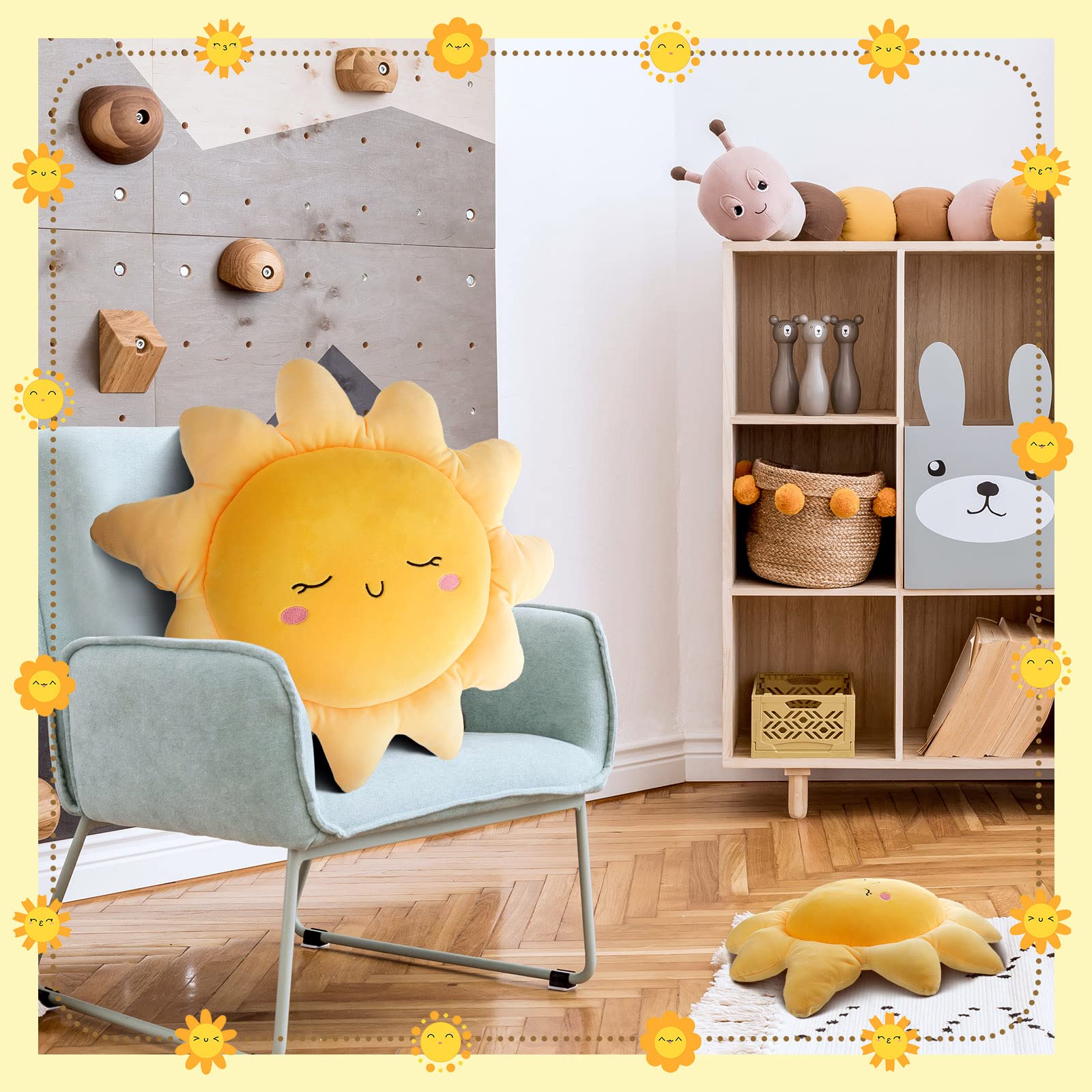 Juexica sun pillow ready for gifting and special occasions.