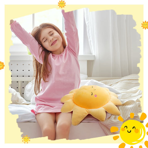 Juexica sun pillow decor brightening living room setups.